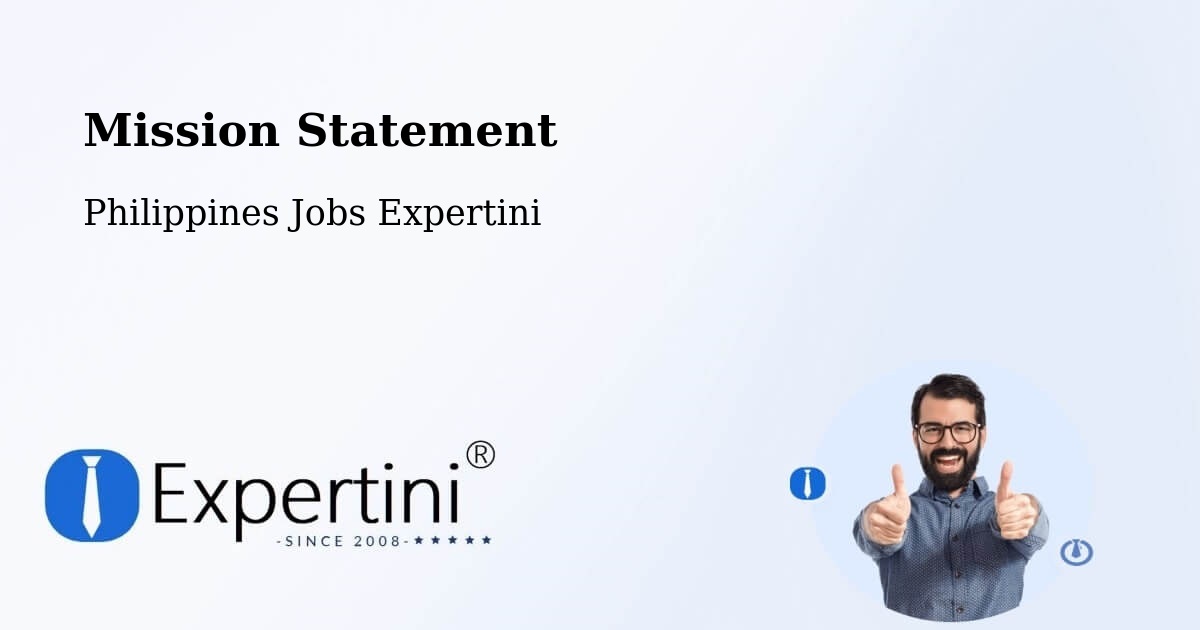 Mission Statement - Philippines Jobs Expertini
