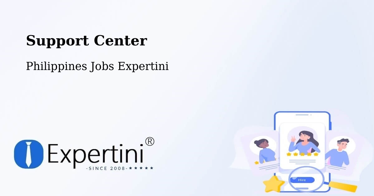 Support Center - Philippines Jobs Expertini
